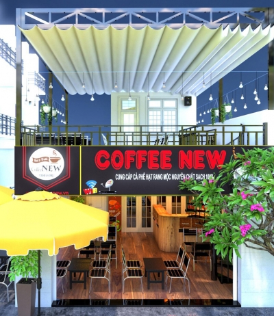 TOP 50+ MẪU THIẾT KẾ QUÁN CAFE ĐẸP _ Coffee New